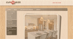 Desktop Screenshot of cuttosizetech.com